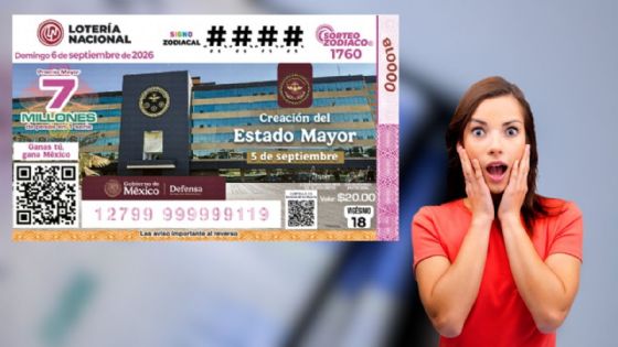 Resultados Sorteo Zodiaco 1760 Lotería Nacional: premio mayor y números ganadores del domingo 6 de septiembre de 2026