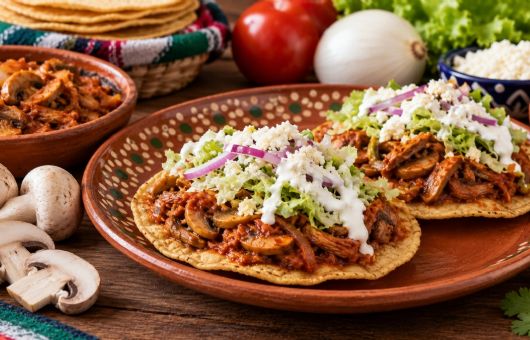 ¿Cómo hacer tinga vegetariana para el 15 de septiembre?