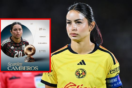 ¿Quién es Scarlett Camberos, la primera mexicana en ser nominada al Balón de Oro Femenil 2026?
